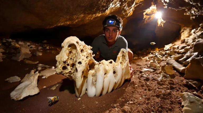 Dans une grotte des Caraïbes, des abeilles ont fait des ossements de chouettes géantes leurs nurseries