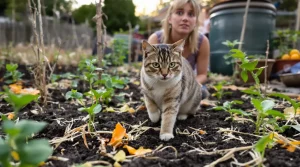 Votre potager attire tous les chats du quartier ? Voici ce que les jardiniers malins savent enfin